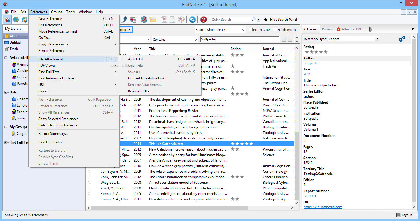 free downloadable endnote software