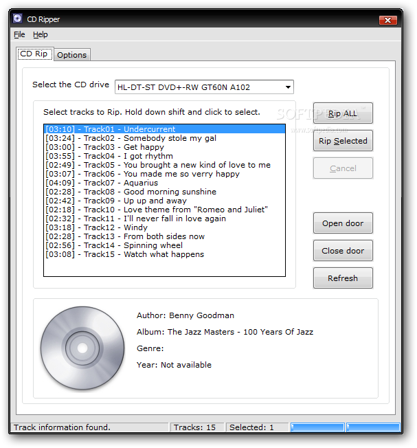 free cd ripping software for a pc