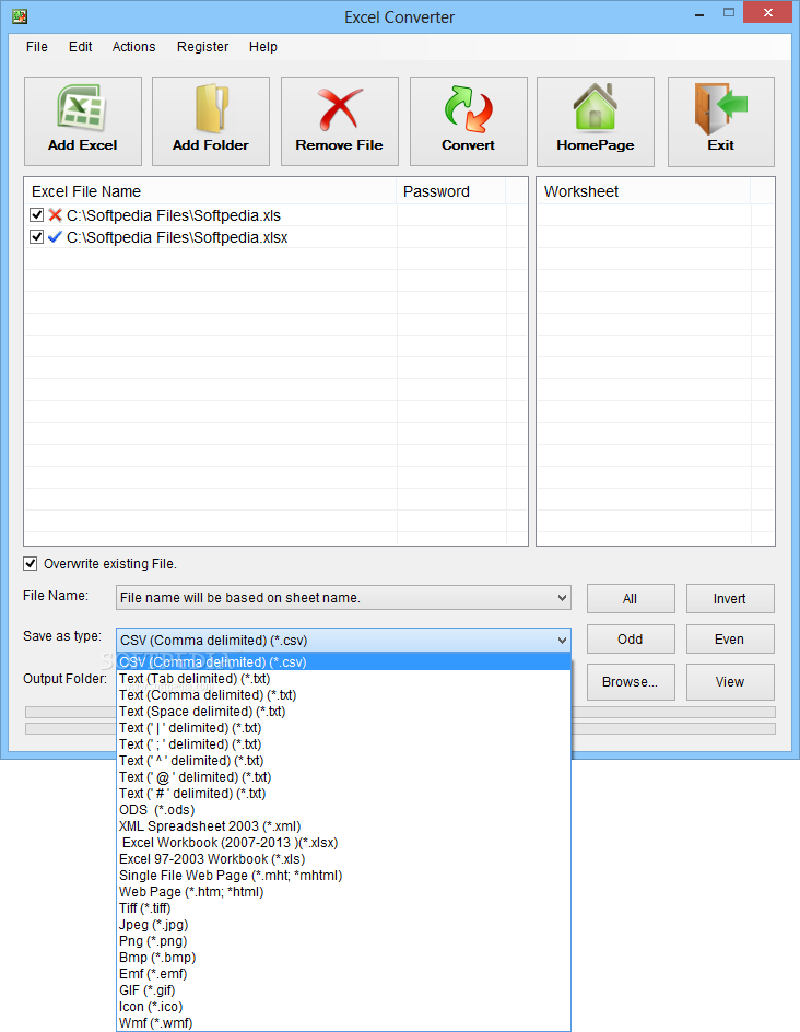 Download Excel Converter 2014710 5811