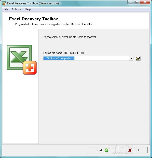 Magic Excel Recovery 4.6 free instals