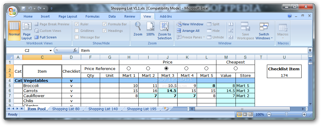 Shopping List Template Excel from windows-cdn.softpedia.com