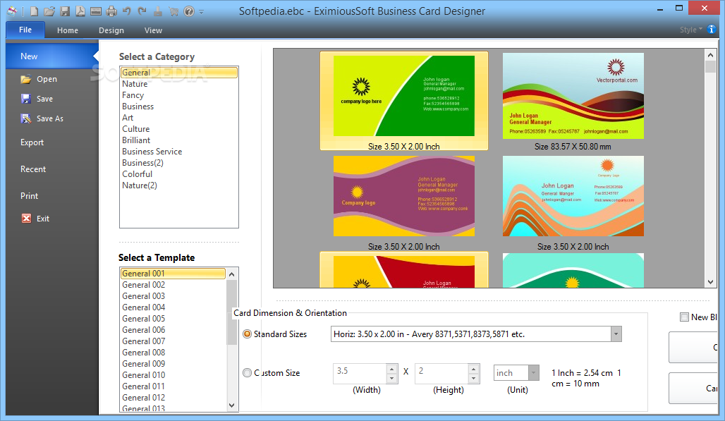 Business Card Designer 5.15 + Pro for windows instal