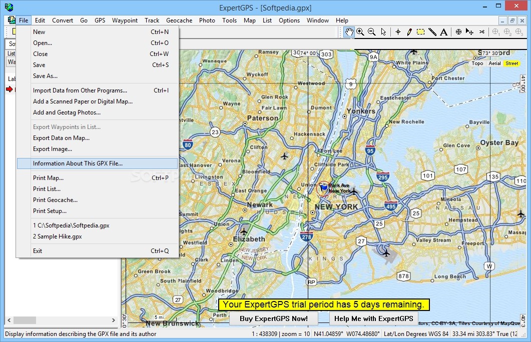 what gps are expertGPS gpx files formated for