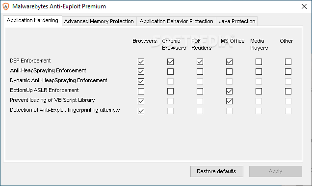 Malwarebytes Anti-Exploit Premium 1.13.1.551 Beta instal the last version for ios