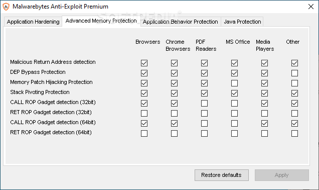 Malwarebytes Anti-Exploit Premium 1.13.1.558 Beta instal the last version for ipod