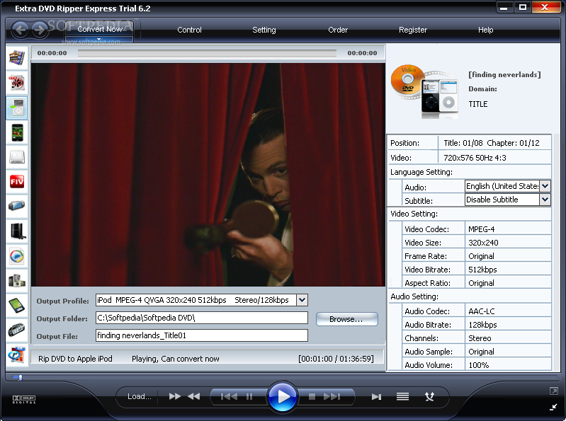 Apple dvd player screenshot shortcut