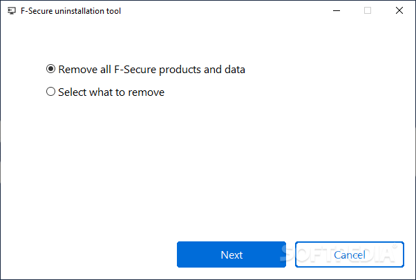 télécharger f secure uninstall tool