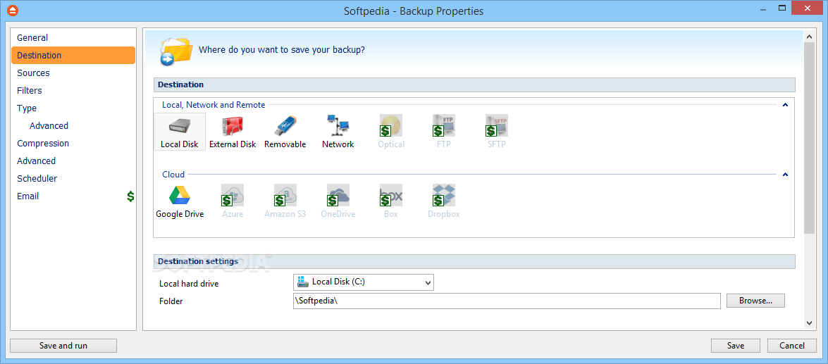 fbackup 5.5 add date to backup file