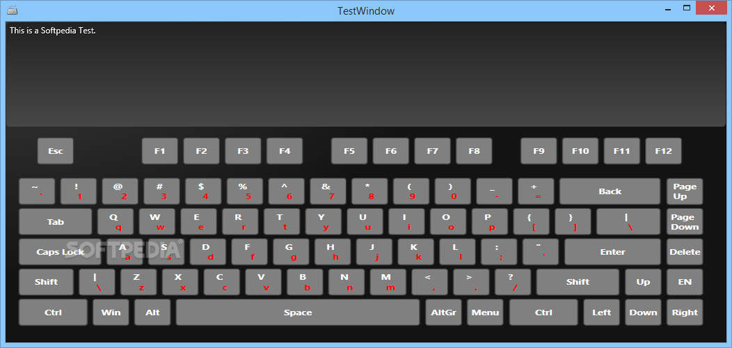 MindFusion Virtual Keyboard for WPF screenshot #3