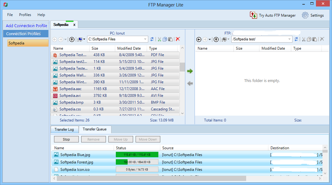 ftp manager lite