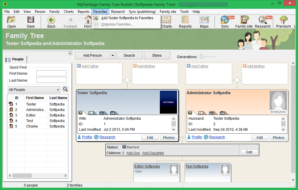 Family Tree Builder 8.0.0.8642 for mac download