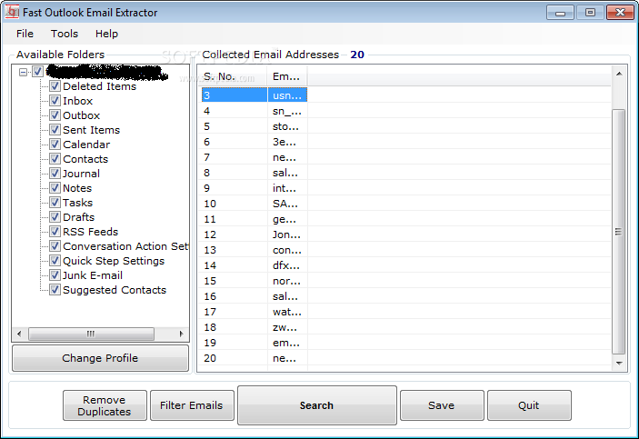 Outlook Picture Extractor v1.28 serial key or number