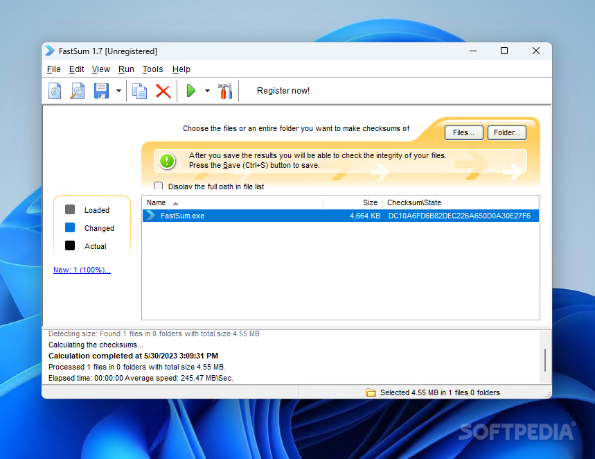 EF CheckSum Manager 23.08 for windows instal