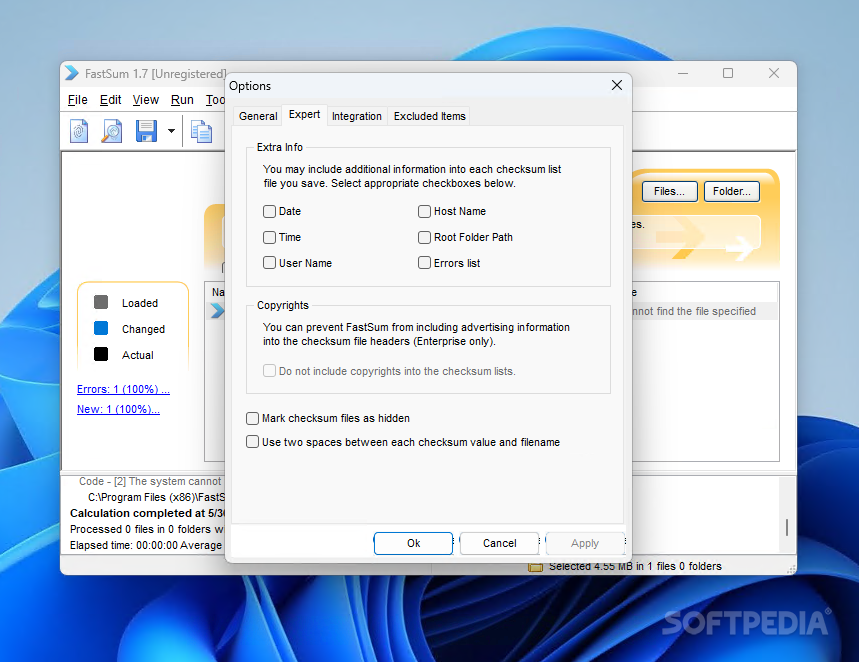 EF CheckSum Manager 23.08 free download
