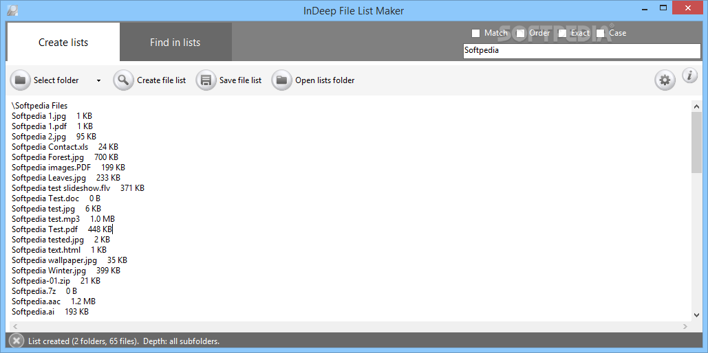download the new for android FilelistCreator 23.6.13
