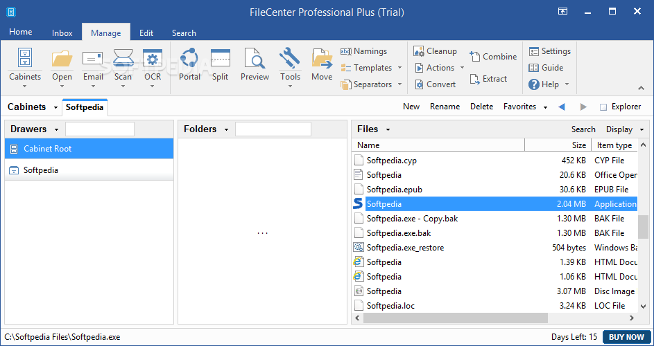 FileCenter Professional Plus screenshot #2