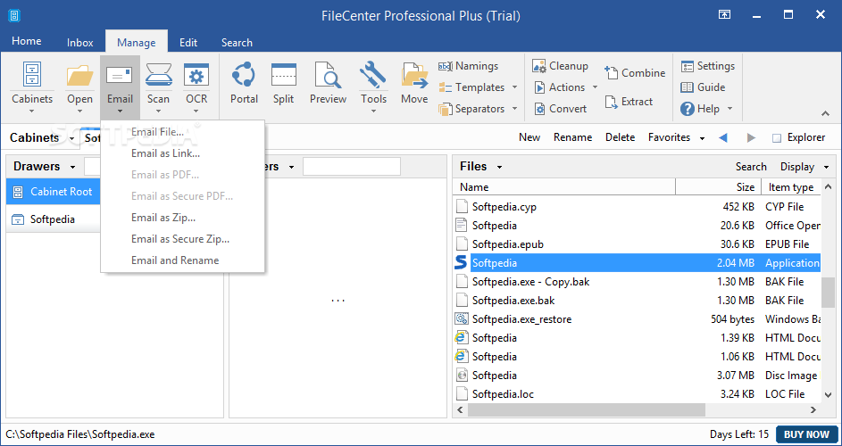 FileCenter Professional Plus screenshot #3