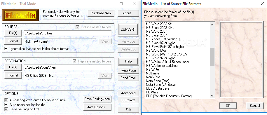 FileMerlin screenshot #1