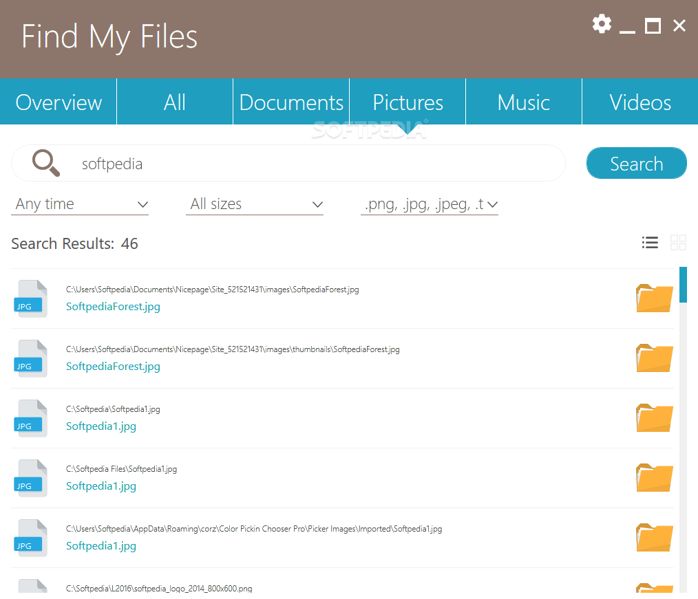 Find My Files screenshot #2