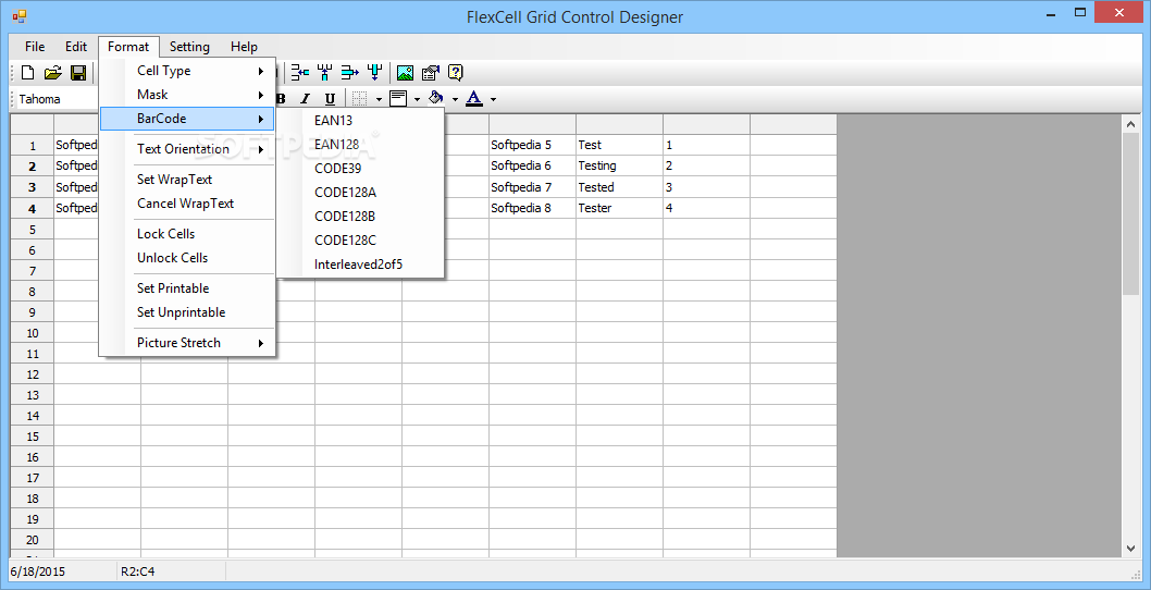 FlexCell Grid Control for .NET 3.0 screenshot #3