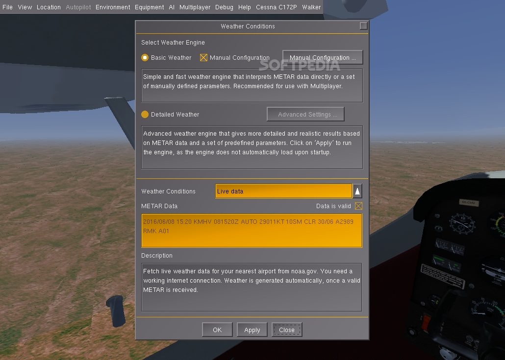 flightgear automatic scenery download