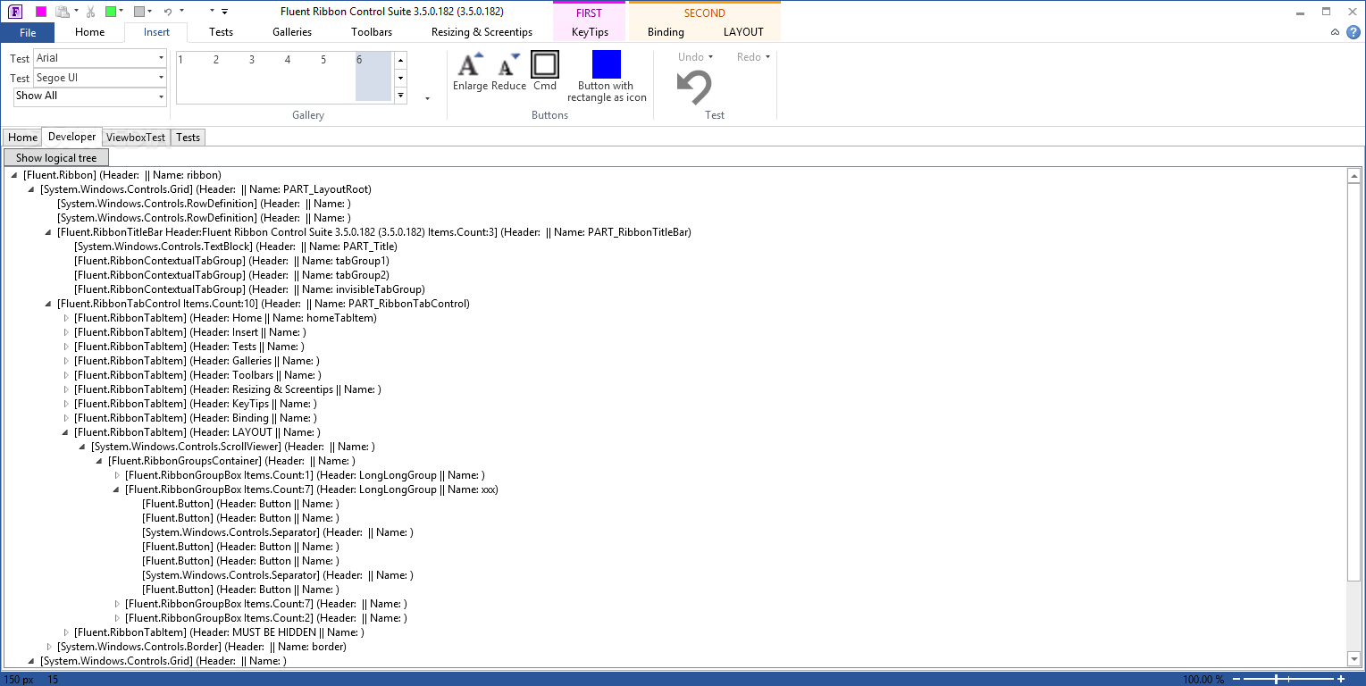 Fluent Ribbon Control Suite screenshot #1