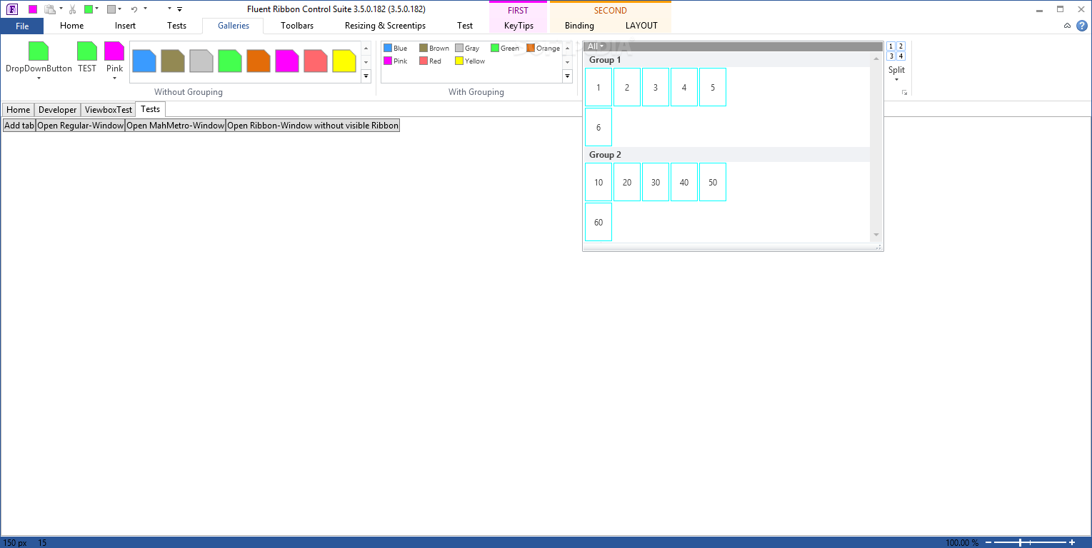 Fluent Ribbon Control Suite screenshot #3