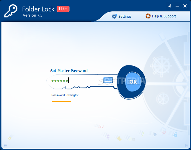 Folder Lock Lite Edition screenshot #0