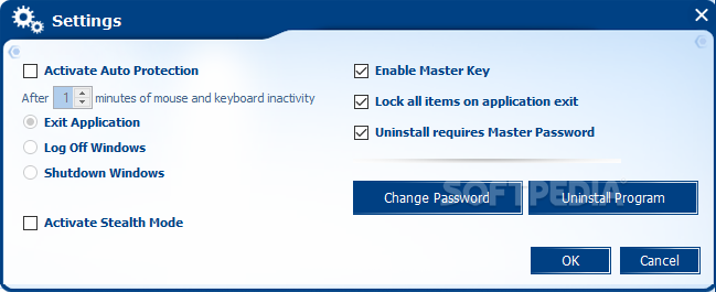 Folder Lock Lite Edition screenshot #3