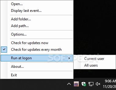 Folder Monitor screenshot #1