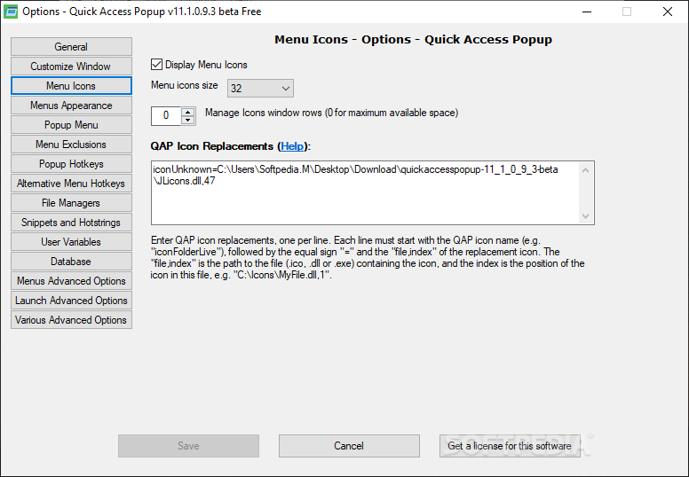 download Quick Access Popup 11.6.2.3