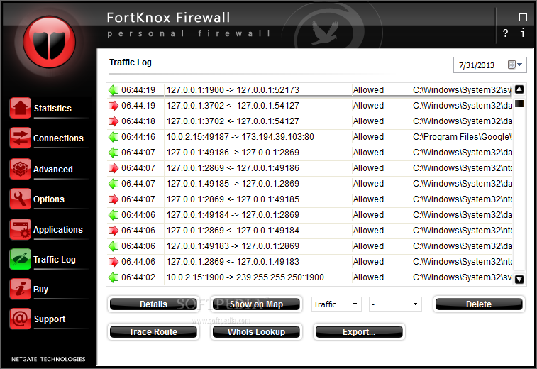 download the new version Fort Firewall 3.9.