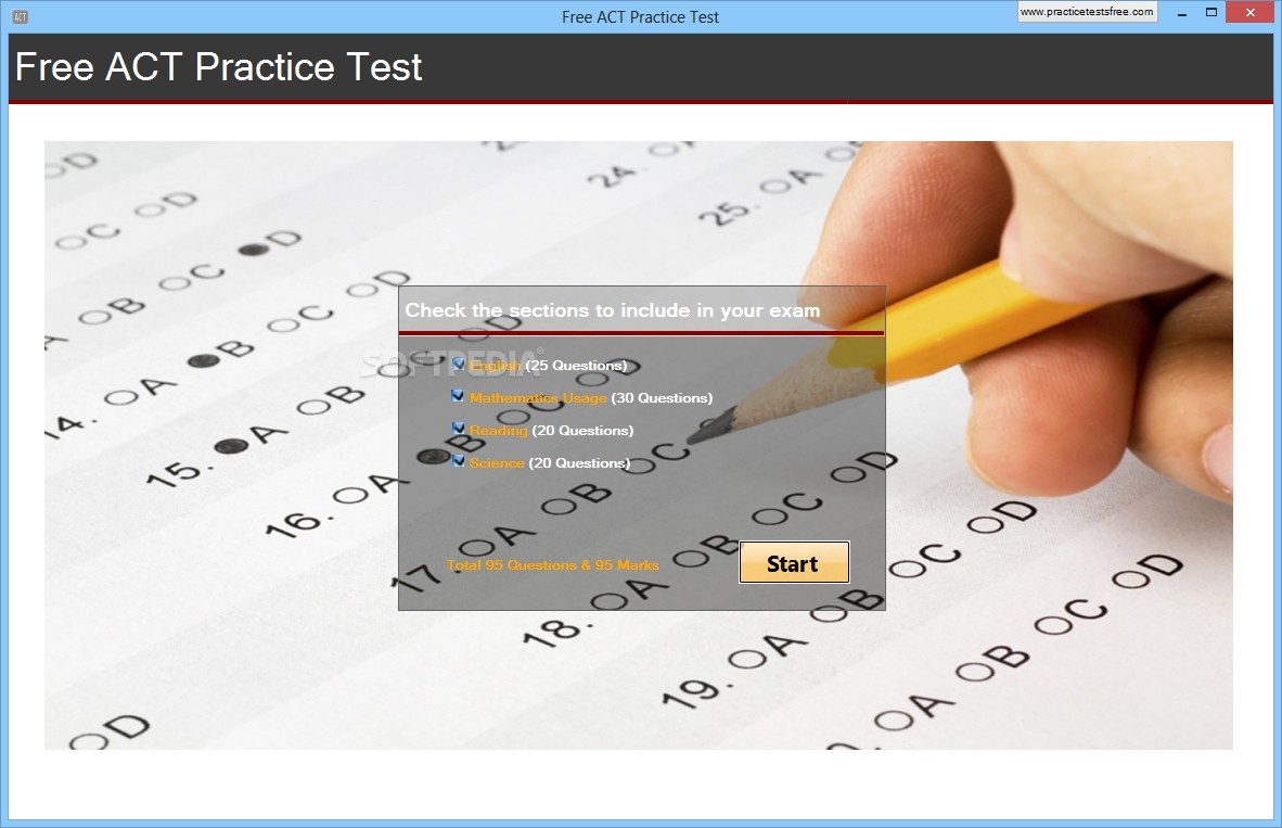act practice test free