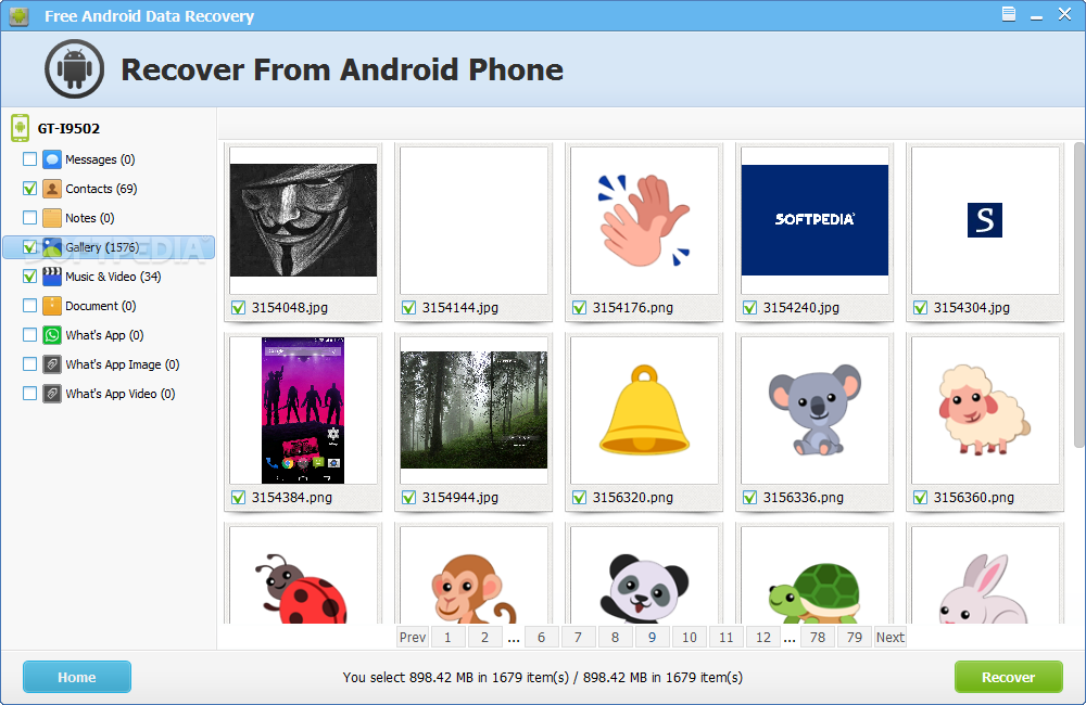 windows image recovery tool for android