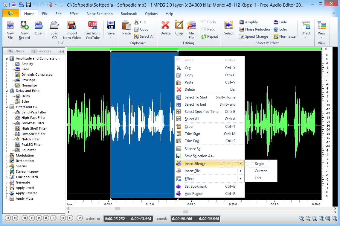 Free audio editor for windows 10