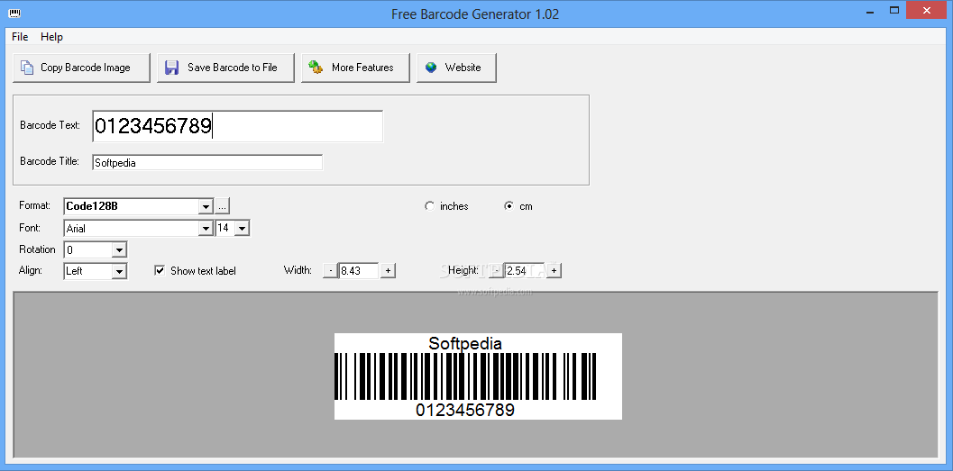 Inside Peep apparatus Download Free Barcode Generator 1.02