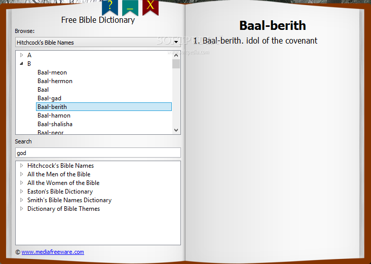 free bible dictionary download for mac