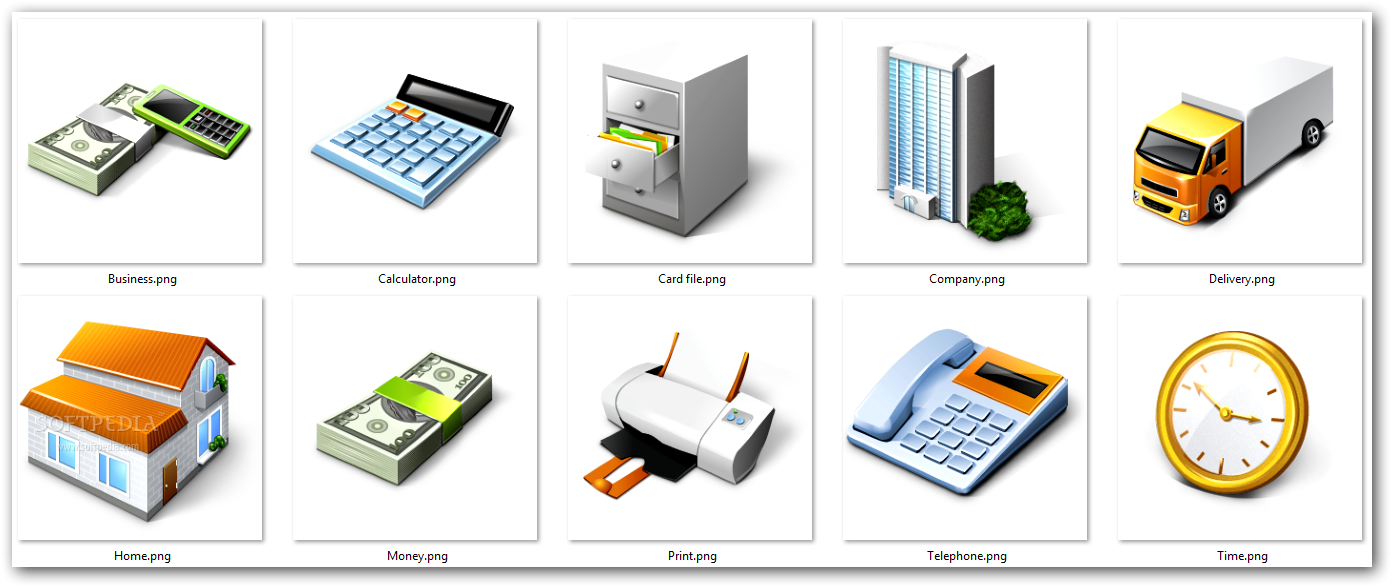 Download Free Business Desktop Icons 2013.1
