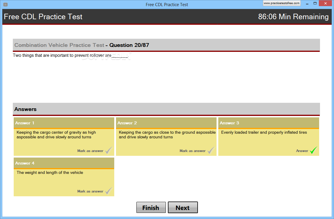Download Free CDL Practice Test 1.0.0.0