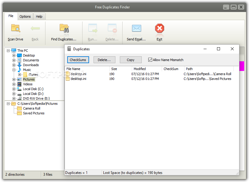 free downloads Duplicate File Finder Professional 2023.17