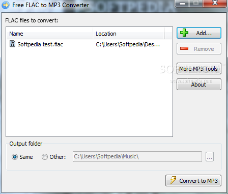convert flac to mp3 windows