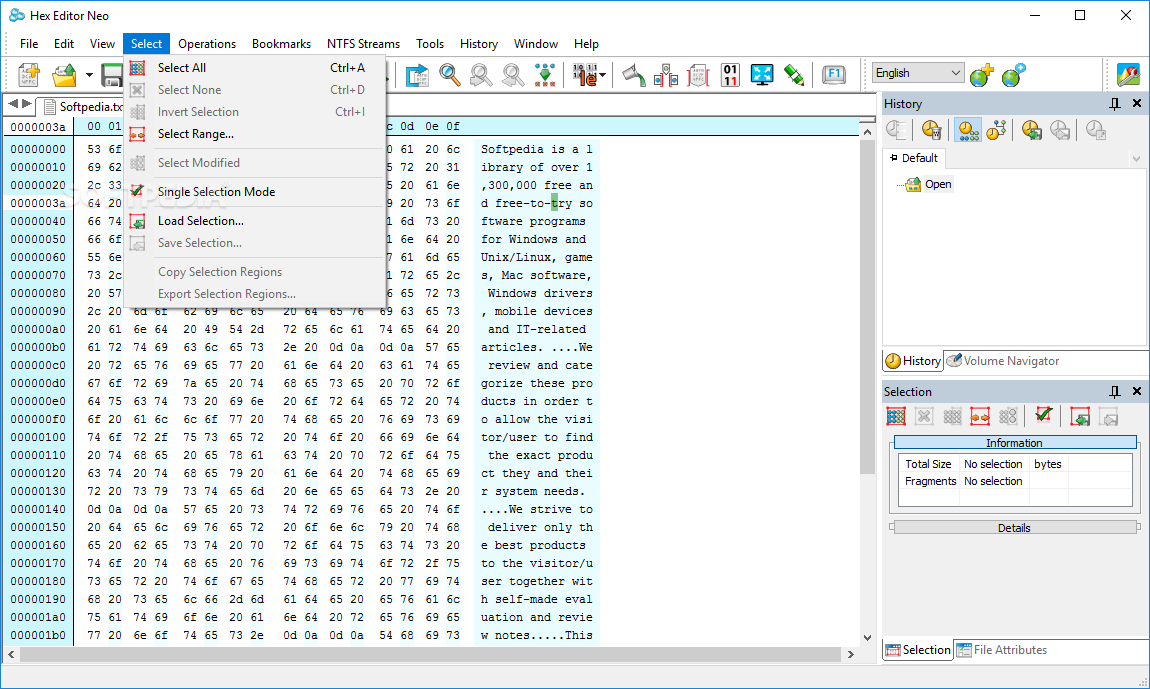Hex Editor Neo 7.41.00.8634 for mac download free