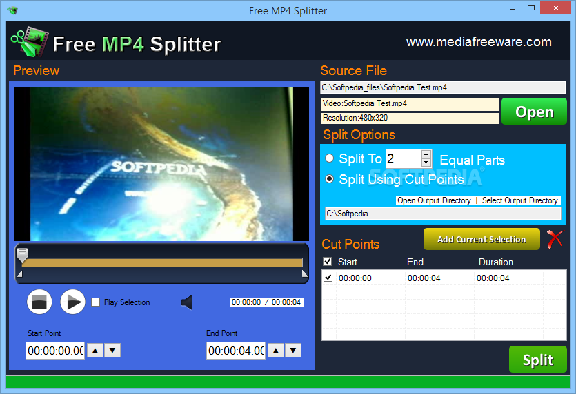Mp4 Cutter Freeware