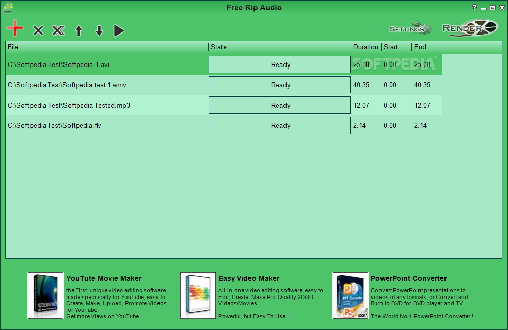 Free Rip Audio screenshot #0