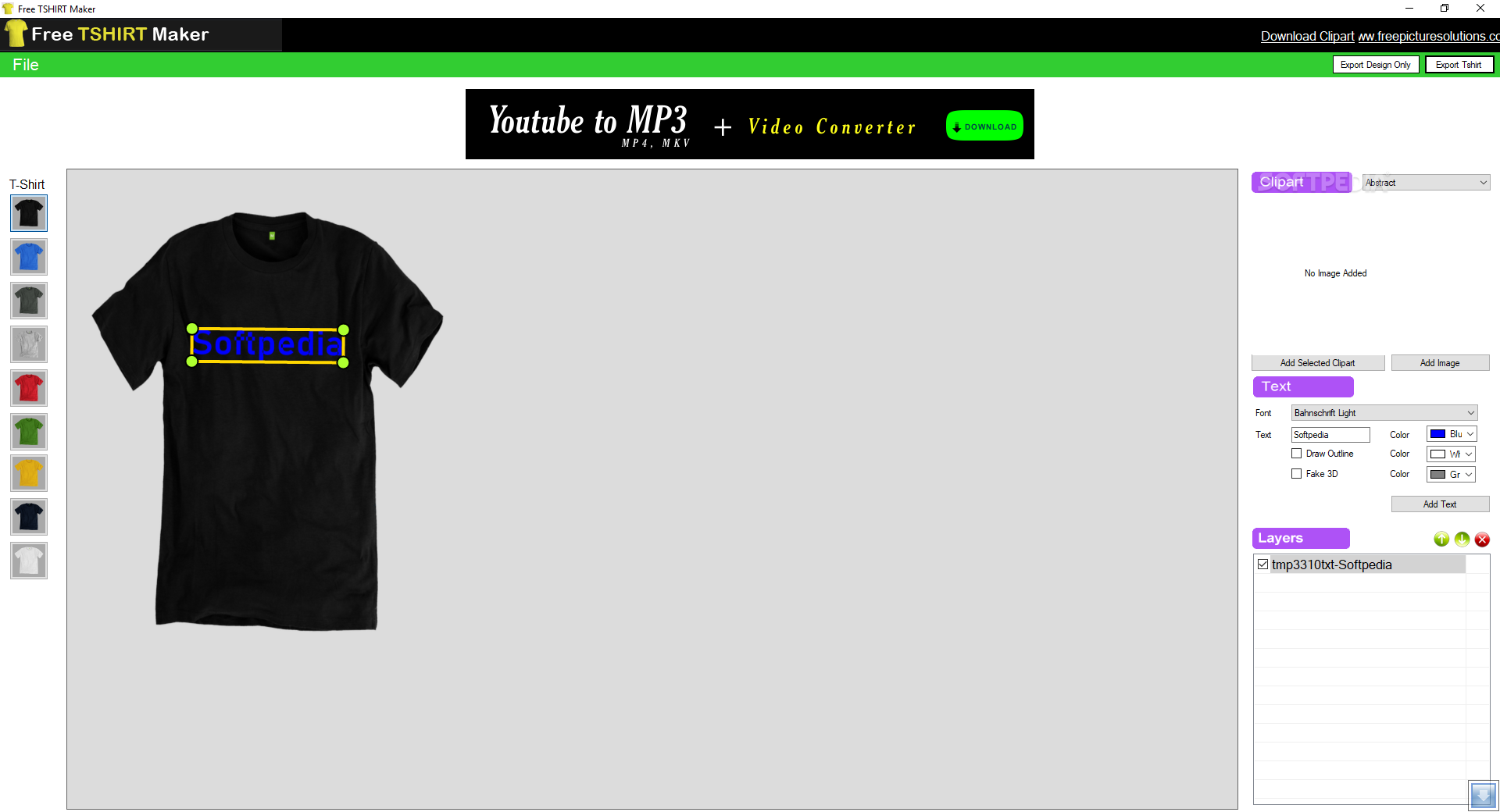 Hanes T-shirt Maker Free Download