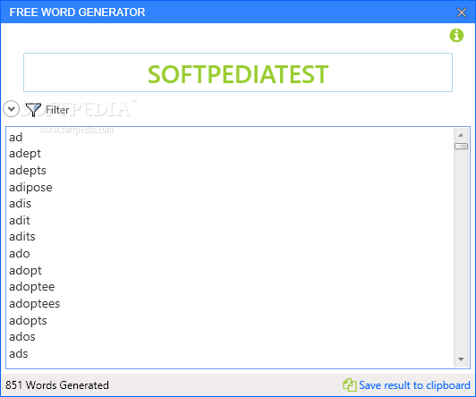 Download Free Word Generator 3 0