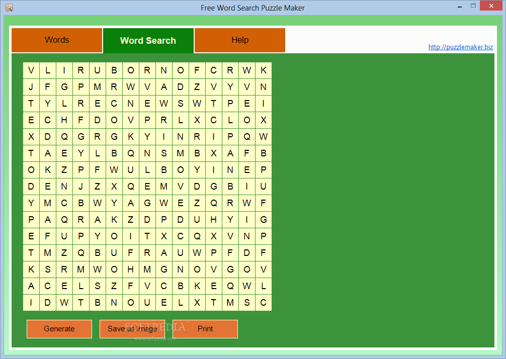 Download Free Word Search Puzzle Maker 1.0