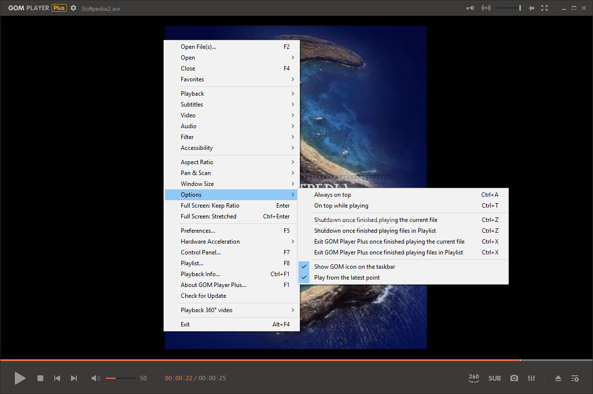 GOM Player Plus 2.3.88.5358 for mac download free