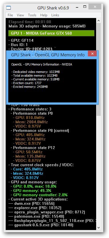 download the new GPU Shark 0.31.0