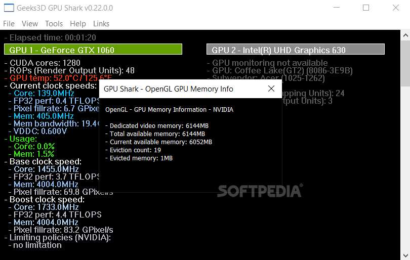 GPU Shark 0.31.0 for mac download